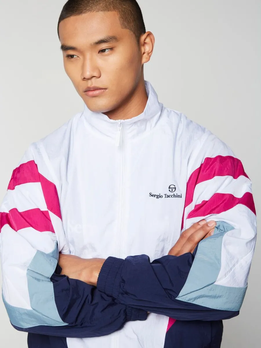 Sergio Tacchini Verona Track Jacket- White/ Multi