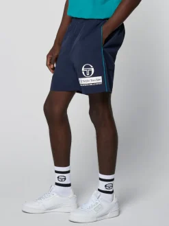 Sergio Tacchini Viva Nylon Short- Maritime Blue Online