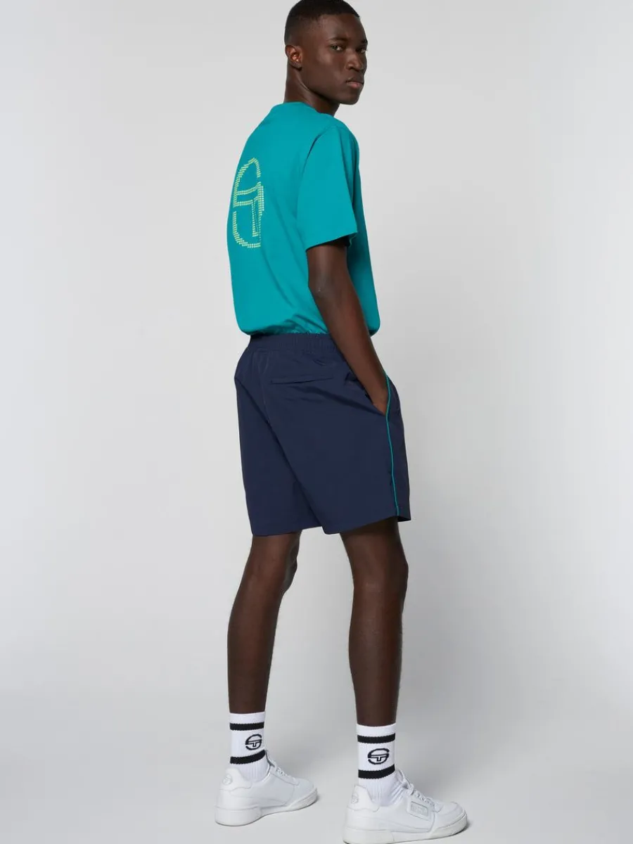 Sergio Tacchini Viva Nylon Short- Maritime Blue Online
