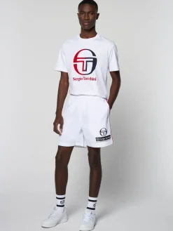 Sergio Tacchini Viva Nylon Short- White Outlet