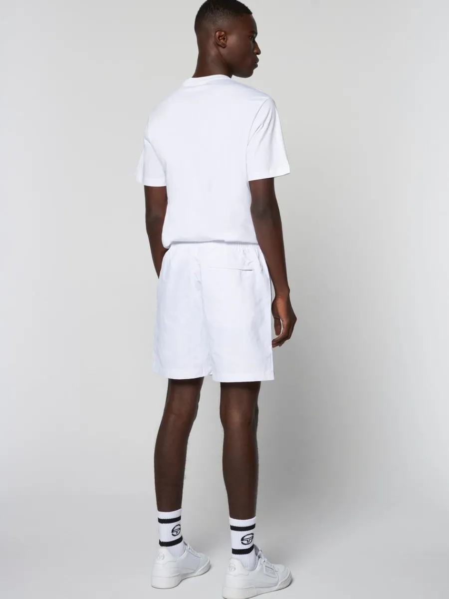 Sergio Tacchini Viva Nylon Short- White Outlet