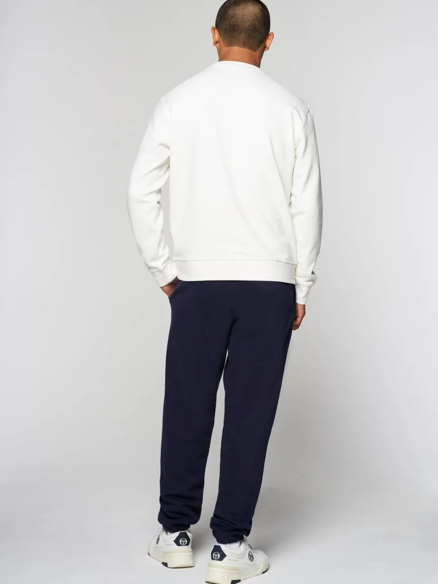 Sergio Tacchini Warp Crewneck- Gardenia Best