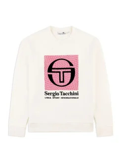 Sergio Tacchini Warp Crewneck- Gardenia Online