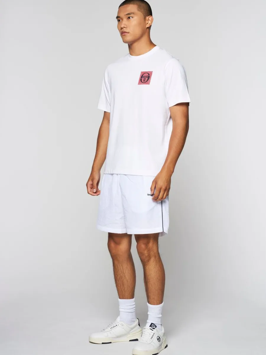 Sergio Tacchini Warp T-Shirt- Brilliant White Best