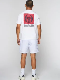 Sergio Tacchini Warp T-Shirt- Brilliant White Discount