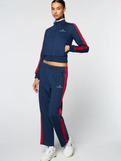 Sergio Tacchini Women'S Damarindo Track Jacket- Maritime Blue New