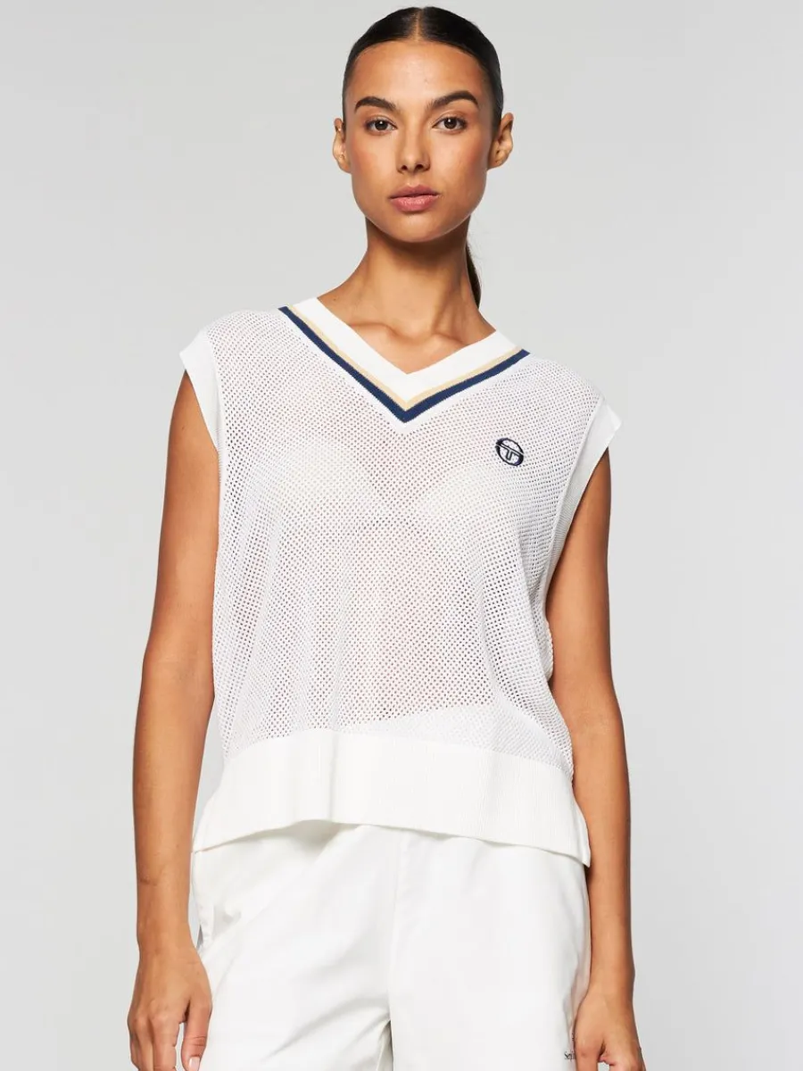 Sergio Tacchini Women'S Damarindo Vest- Gardenia Best