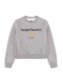 Sergio Tacchini Women'S Linea Sport Crewneck- Heather Grey Hot