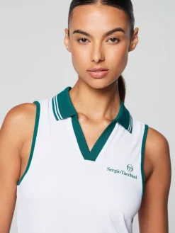 Sergio Tacchini Women'S Monza Tennis Dress- Brilliant White Online