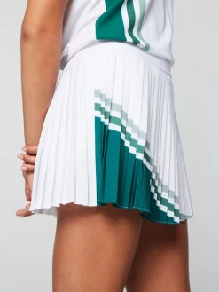 Sergio Tacchini Women'S Monza Tennis Skort- Brilliant White Outlet