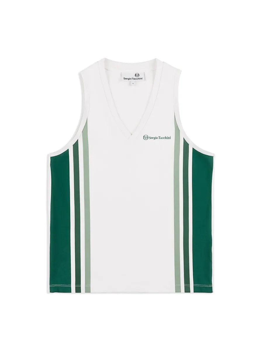 Sergio Tacchini Women'S Monza Tennis Tank- Brilliant White Online