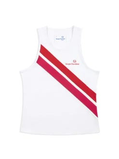 Sergio Tacchini Women'S Ortica Tennis Tank- White Clearance