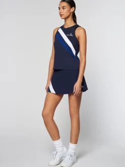Sergio Tacchini Women'S Ortica Tennis Tank- Maritime Blue Outlet