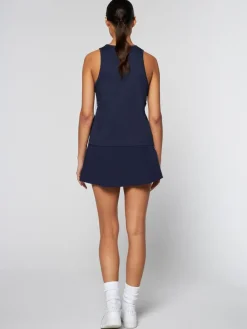 Sergio Tacchini Women'S Ortica Tennis Tank- Maritime Blue Outlet