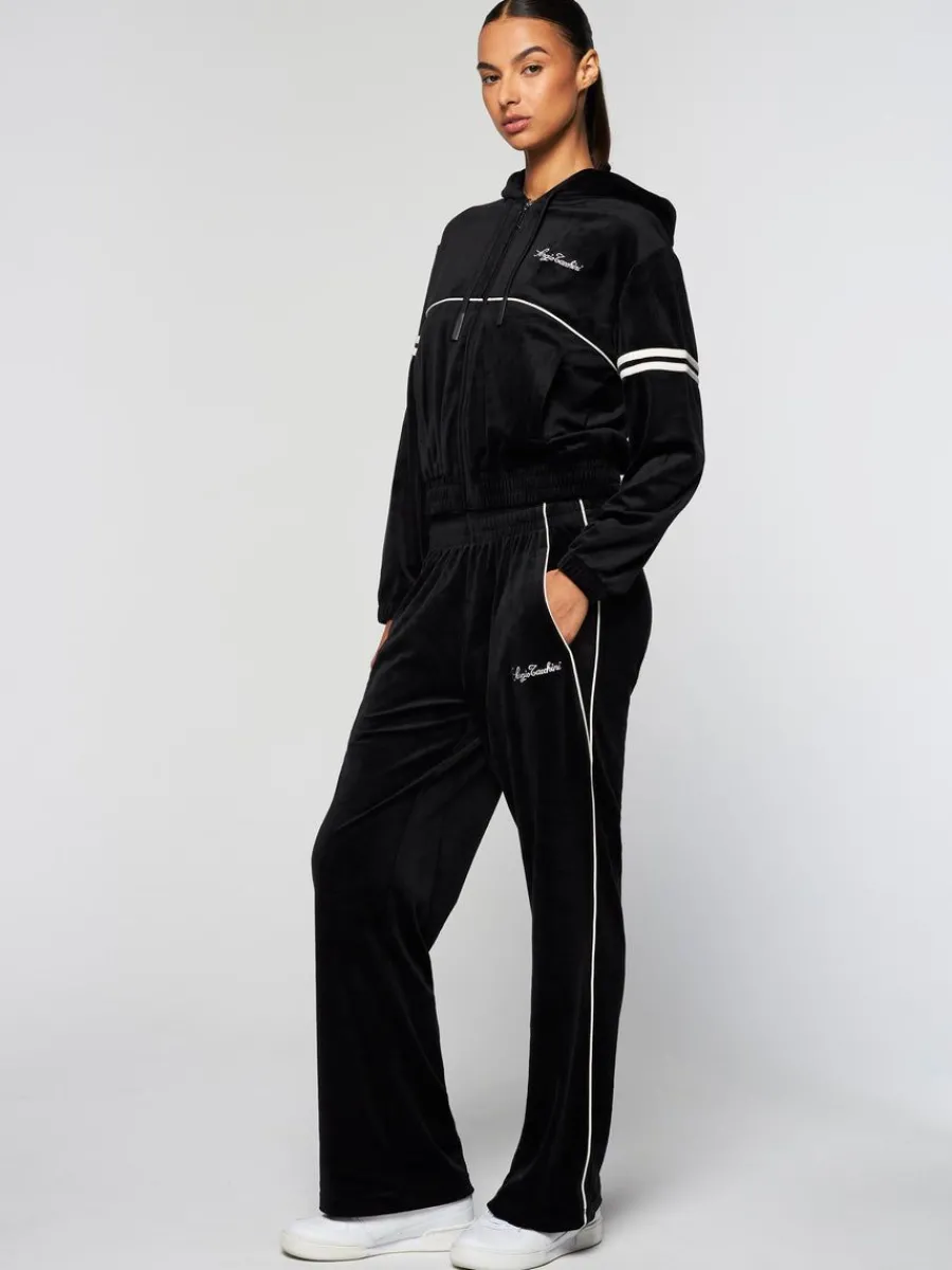 Sergio Tacchini Women'S Scopeto Hoodie- Black Beauty New