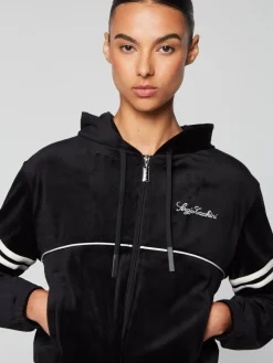 Sergio Tacchini Women'S Scopeto Hoodie- Black Beauty New