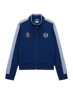 Sergio Tacchini Women'S Sre Staff Track Jacket- Navy New
