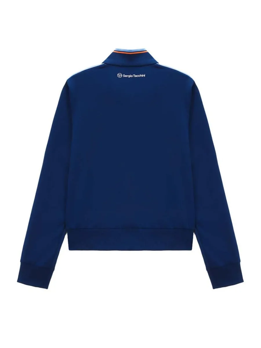 Sergio Tacchini Women'S Sre Staff Track Jacket- Navy New