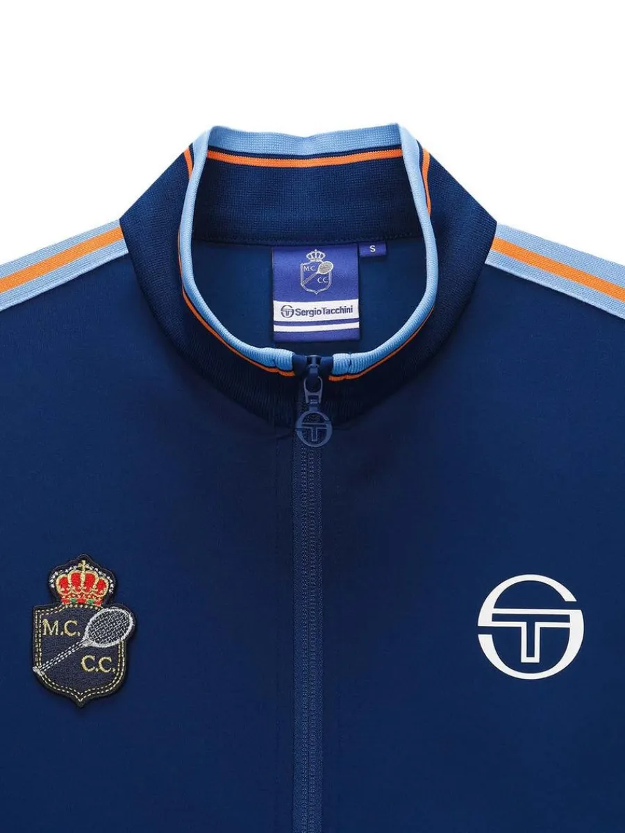 Sergio Tacchini Women'S Sre Staff Track Jacket- Navy New