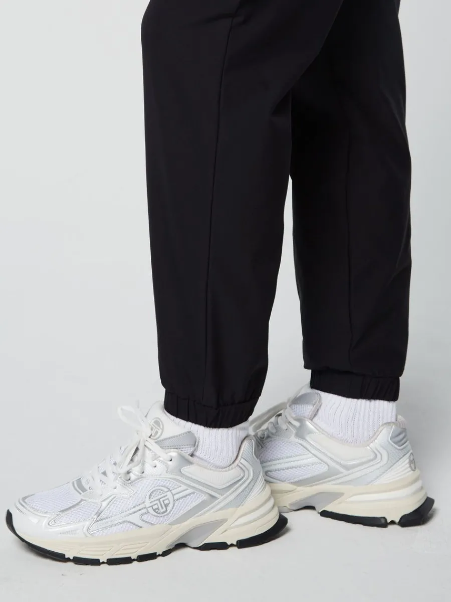 Sergio Tacchini Woven Cargo Jogger Pants- Black Outlet