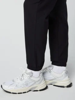Sergio Tacchini Woven Cargo Jogger Pants- Black Clearance