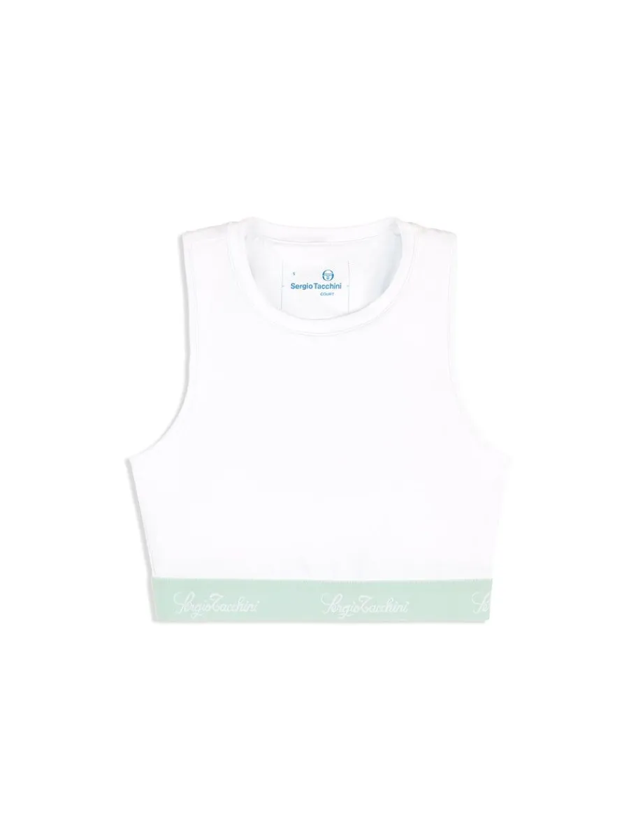 Sergio Tacchini Zambrini Top- Brilliant White Clearance