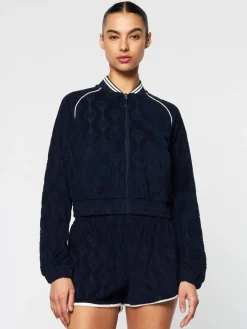 Sergio Tacchini Zona Track Jacket- Maritime Blue Sale