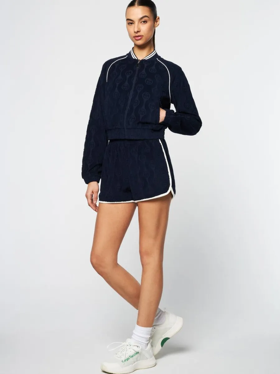 Sergio Tacchini Zona Track Jacket- Maritime Blue Sale