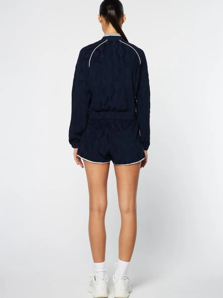 Sergio Tacchini Zona Track Jacket- Maritime Blue Sale