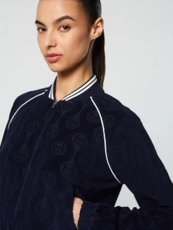 Sergio Tacchini Zona Track Jacket- Maritime Blue Sale