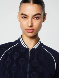 Sergio Tacchini Zona Track Jacket- Maritime Blue Sale